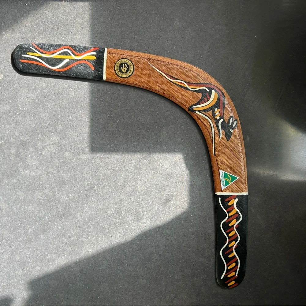 Handmade Australian Boomerang - Picture 2 of 10